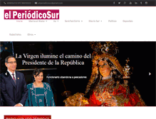 Tablet Screenshot of periodicosurmoquegua.com